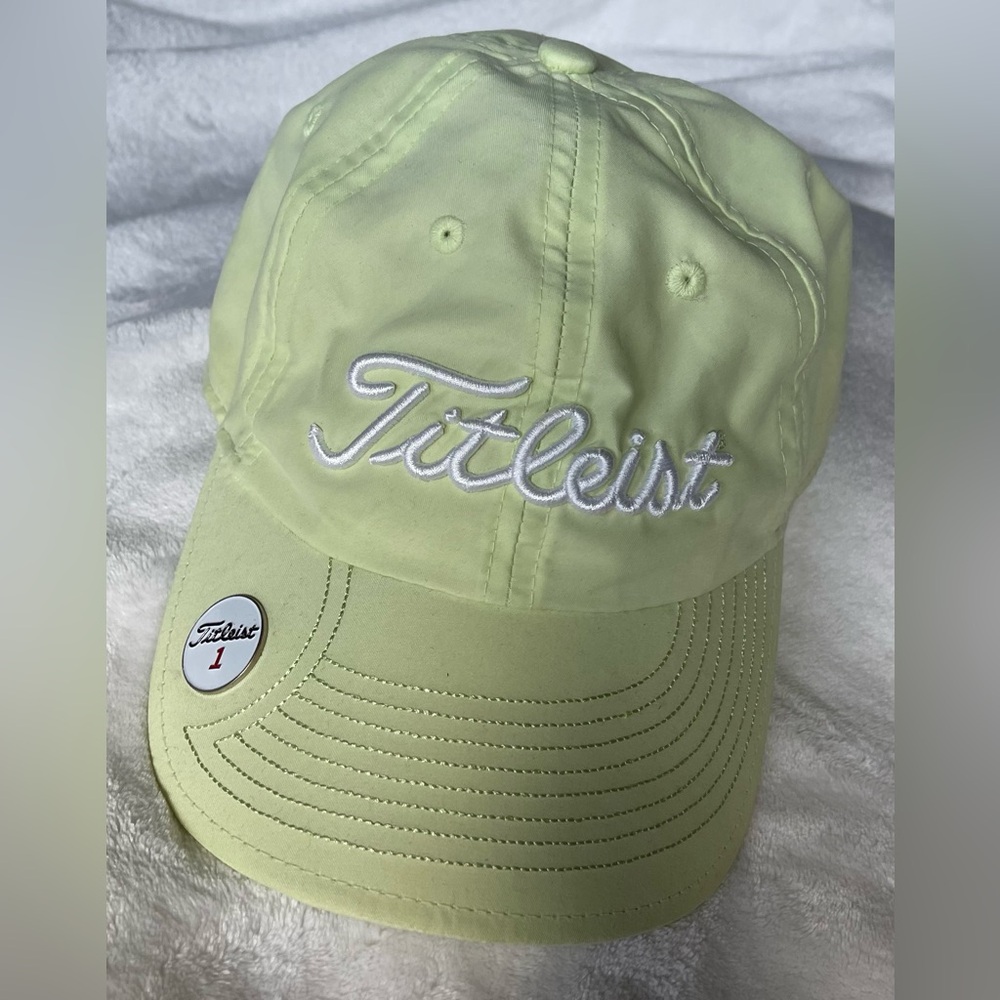Titleist Lime Green Golf Cap